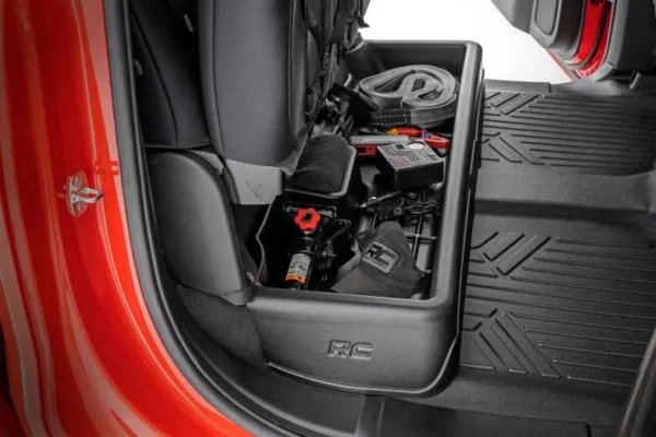 Rough Country Under Seat Storage | Crew Cab | 19-24 Chevy/GMC 1500/2500HD